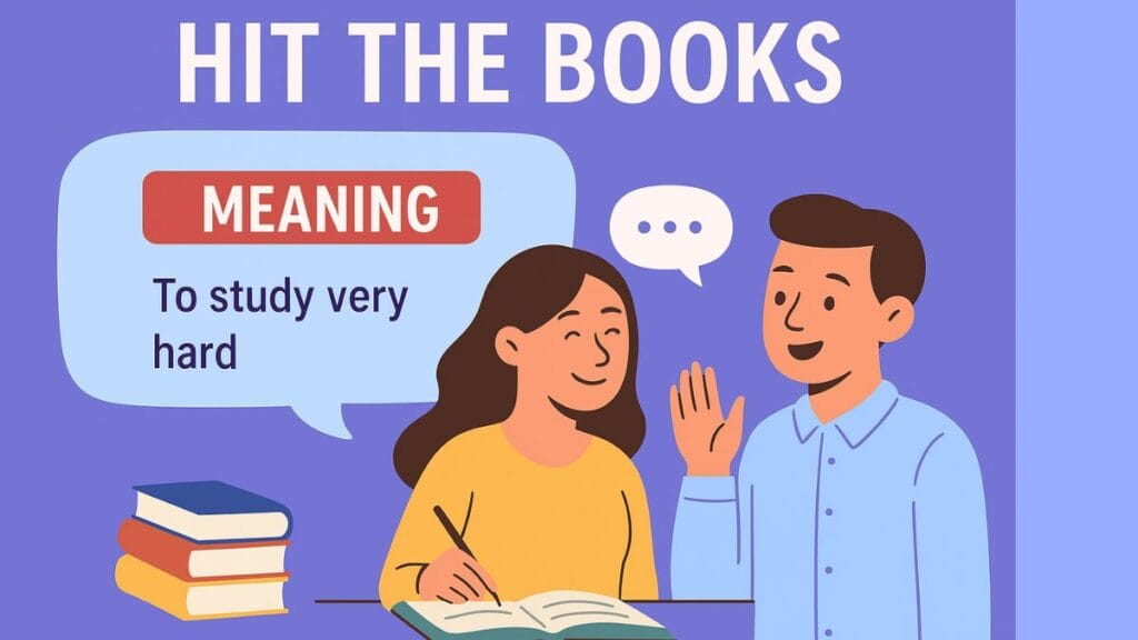 Idiom of The Day - Hit the Books Meaning & Examples